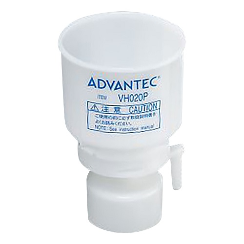 【ポイント5倍】【直送品】 ADVANTEC (アドバンテック) ディスポーザブル減圧用フィルター ユニット VH020P (08100020)