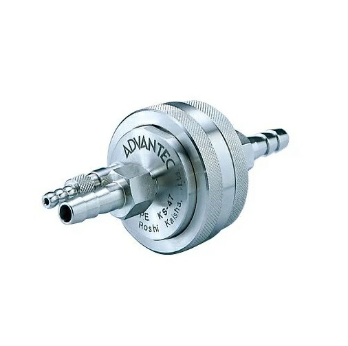 【直送品】 ADVANTEC (アドバンテック) ステンレスラインホルダー KS-47 (17307400)