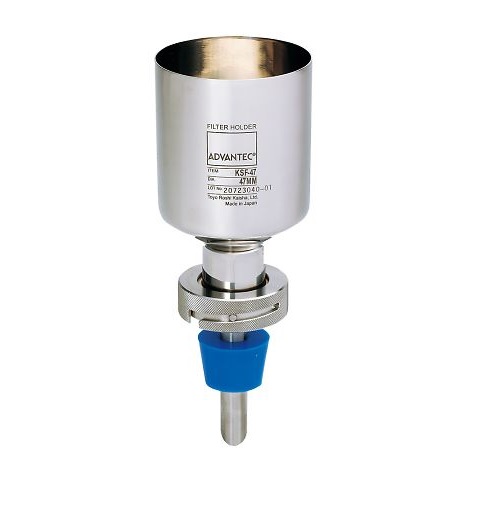 【ポイント5倍】【直送品】 ADVANTEC (アドバンテック) 減圧濾過用フィルターホルダー KSF-47 (17312600) (ステンレスタイプ)｜道具屋さん店