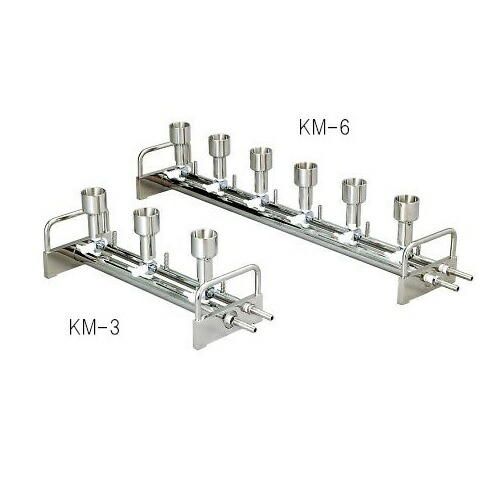 【尖んがり10倍】【直送品】 ADVANTEC (アドバンテック) 多岐管 KM-6 (17313200)