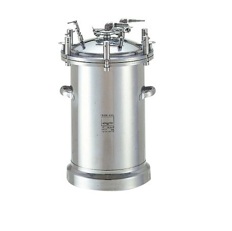 【尖んがり5倍】【直送品】 ADVANTEC (アドバンテック) 加圧濾過用貯蔵タンク DV-20-ST (17322000)