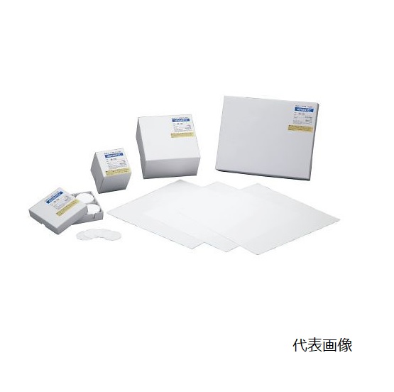【直送品】 ADVANTEC (アドバンテック) 二酸化ケイ素濾紙QR-100 203mm×254粍 36703204 (50枚)