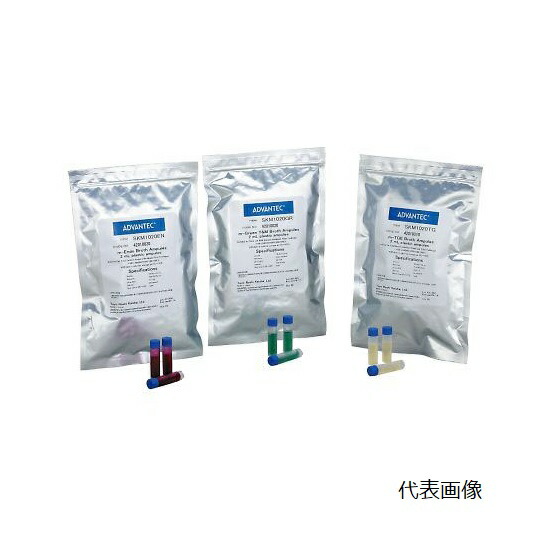 【直送品】 ADVANTEC (アドバンテック) アンプル培地M-GREEN(2ML) SKM1020GR (42010020) (20個) 【冷蔵品】