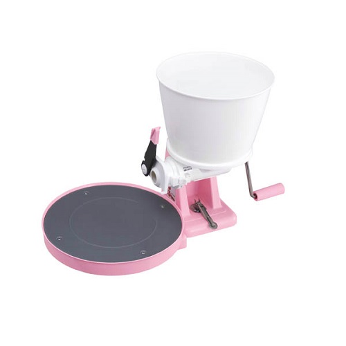 【ポイント5倍】【直送品】 みのる産業 フッ素回転台つき餅きり機 HCF-233 ま～るまるちゃん