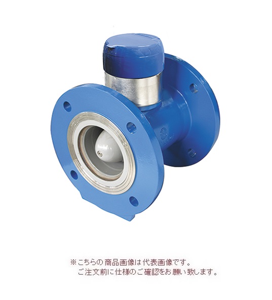 【ポイント5倍】【直送品】 愛知時計電機 電磁式水道メーター SY100-KM (上水フランジ) 単位パルス出力(MX39付)(フランジ接続方式)
