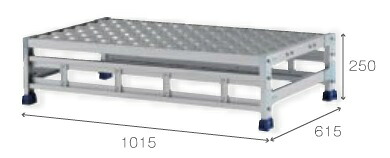 【直送品】 アルインコ 御役目台 CSBC-121WS