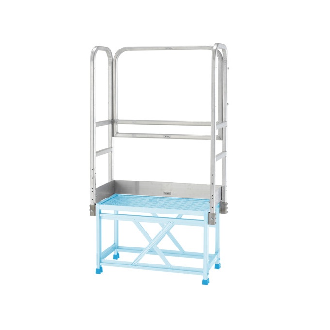 【ポイント10倍】【直送品】 アルインコ 三方手すりセット CSBT184FL 《作業台用手すりオプション》｜道具屋さん店 35,679円