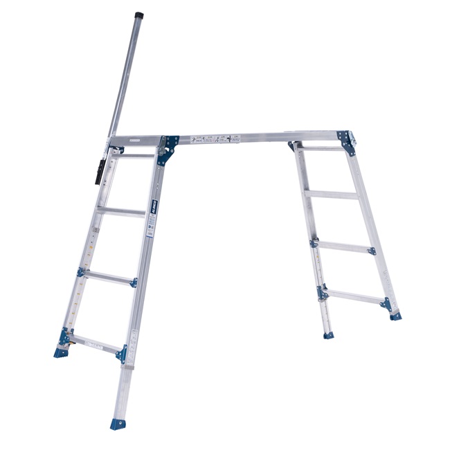 【直送品】 アルインコ 伸縮脚付足場台 手掛かり棒左 セット PXGE-1014WTL 《オプション》 【大型】｜道具屋さん店