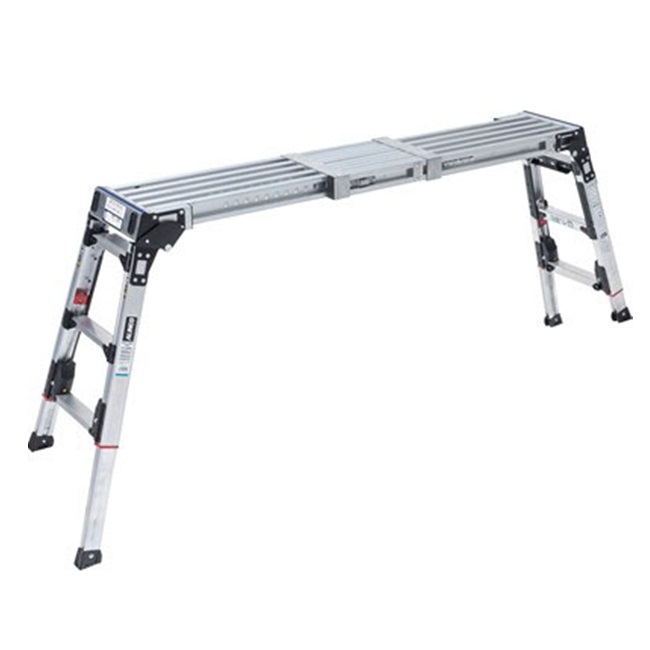 【直送品】 アルインコ 伸縮天板・伸縮脚付足場台 (上部操作式) VSX-1409RX 【大型】 36,894円