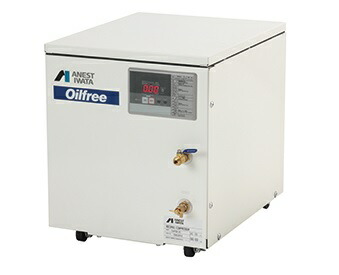 【ポイント10倍】【直送品】 アネスト岩田 コンプレッサ レシプロ：オイルフリータイプ CWP04-8C 100V 50/60Hz (CWP04-8C) 静音型 【大型】