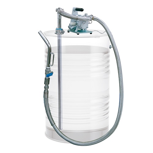 【ポイント5倍】【直送品】 アクアシステム エア式ラジアルピストンベーンポンプ AMH1D-20SUS (溶剤用／ドラム缶用)