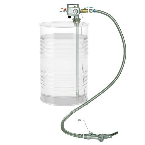 【尖んがり10倍】【直送品】 アクアシステム エアプレッシャーポンプ APD-25ASN (溶解剤用／鵞鳥ノズル付)