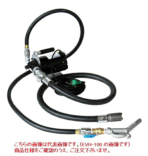 【尖んがり5倍】【直送品】 アクアシステム 電動揚水機 EVH-100AL3025 (油絵の具用) 両端導管繋ぎ合わせる 手動鵞鳥付