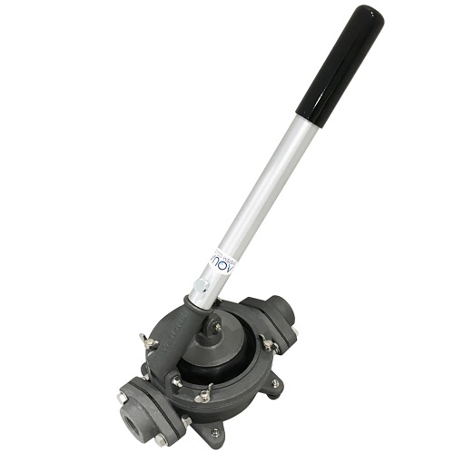 【ポイント10倍】【直送品】 アクアシステム ハンドダイヤフラムポンプ アルミ製 HDO-20ALB (ネジタイプ)｜道具屋さん店