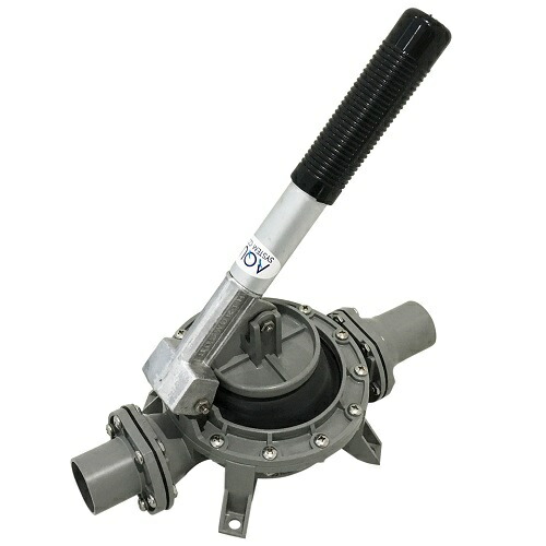 【ポイント5倍】【直送品】 アクアシステム ハンドダイヤフラムポンプ 樹脂製 HDO-32P (ホースタケノコタイプ)