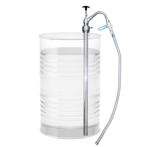 【尖んがり10倍】【直送品】 アクアシステム ストレートハンドピストンポンプ SUS製 S-LXHS (溶解剤用) SUS導管付