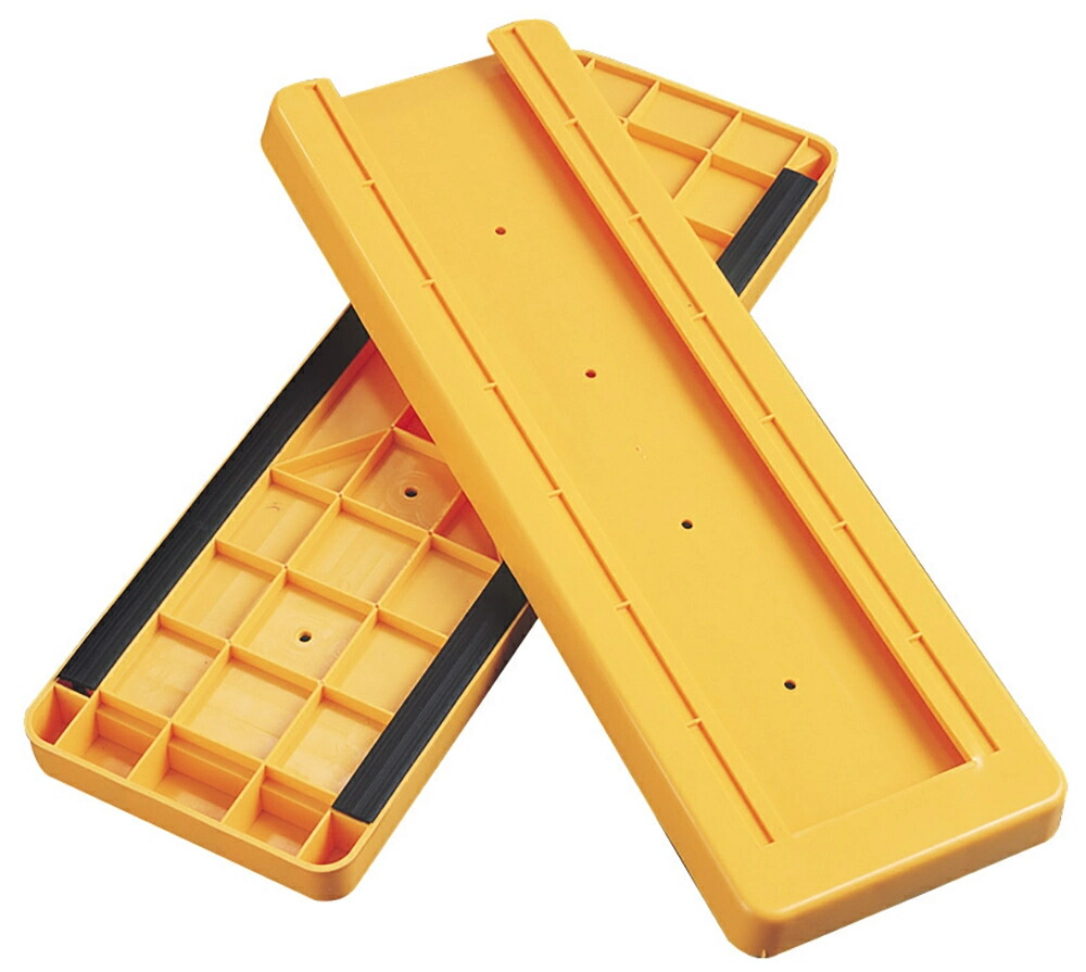 【直送品】 アラオ ルーフベースα120角対応 黄 AR-2265 12枚入|道具屋さん店