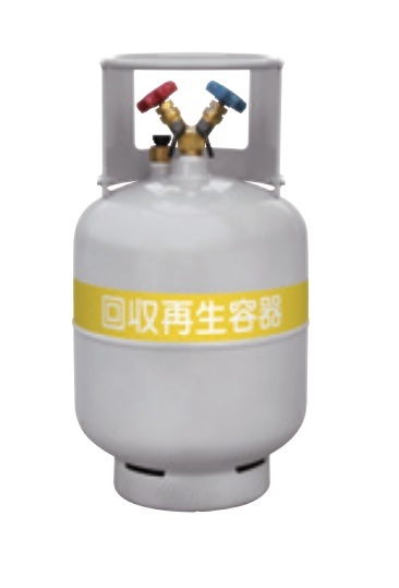 【ポイント10倍】【直送品】 アサダ フロン回収再生ボンベ（フロートセンサ付） TF128 24L（3/8\