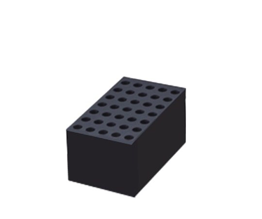 【ポイント10倍】アズワン ブロックバス用アルミブロック AMB-MT05 (1-1586-13) 《研究・実験用機器》|道具屋さん店