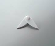 【ポイント10倍】アズワン テフロン被覆撹拌棒(羽根付き) 交換用羽根(100mm) 7-233-12 《研究・実験用機器》