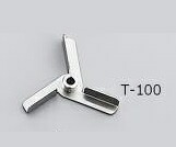 【尖んがり10倍】アズワン 竜巻き用まぜくり返す機翼 T-100 (1-5505-22) 《修する・試験用設備》