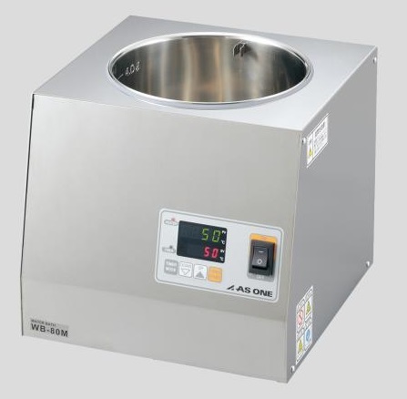 【直送品】 アズワン お水2階建てバス(丸型槽) WB-80M (1-5990-11) 《修する・試験用設備》