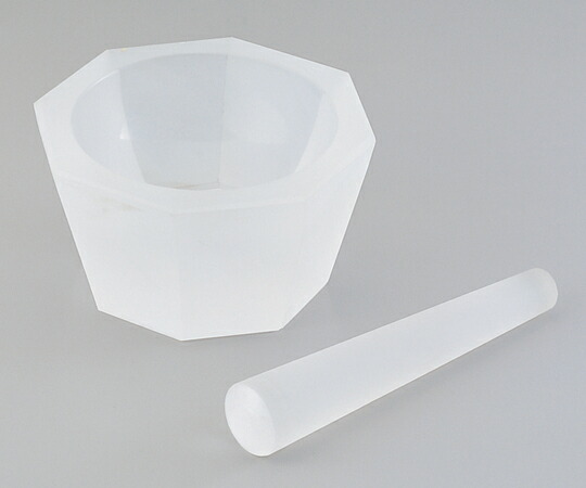 【直送品】 アズワン 水晶硝子製乳鉢 (乳棒付き添い人) 1-4221-04 《修める・試み用備品》