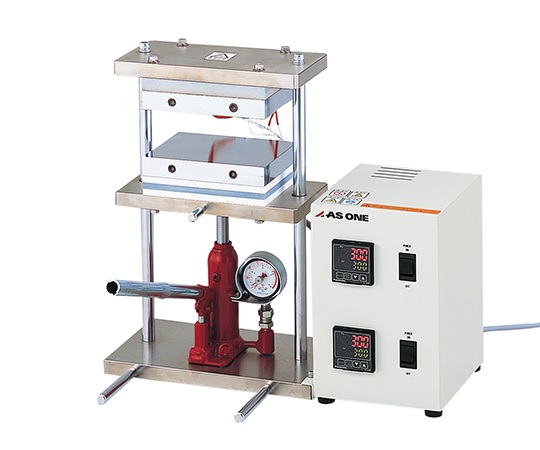 【ポイント10倍】【直送品】 アズワン 小型熱プレス機 0~1t H300-01 (2-7903-11) 《研究・実験用機器》