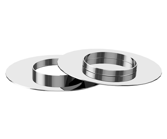 【尖んがり10倍】【直送品】 アズワン ふるい振とう機乾式用アダプタφ100粍 5-5600-26 《修める・試み用備品》
