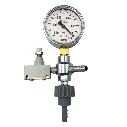【ポイント5倍】【直送品】 アズワン アスピレーター用真空計付レギュレーター 1-5834-11 《研究・実験用機器》|道具屋さん店