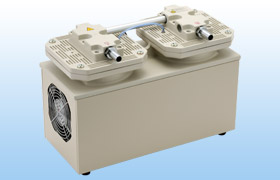 【ポイント5倍】【直送品】 アズワン ドライ真空ポンプ DA-121D (1-671-13) 《研究・実験用機器》