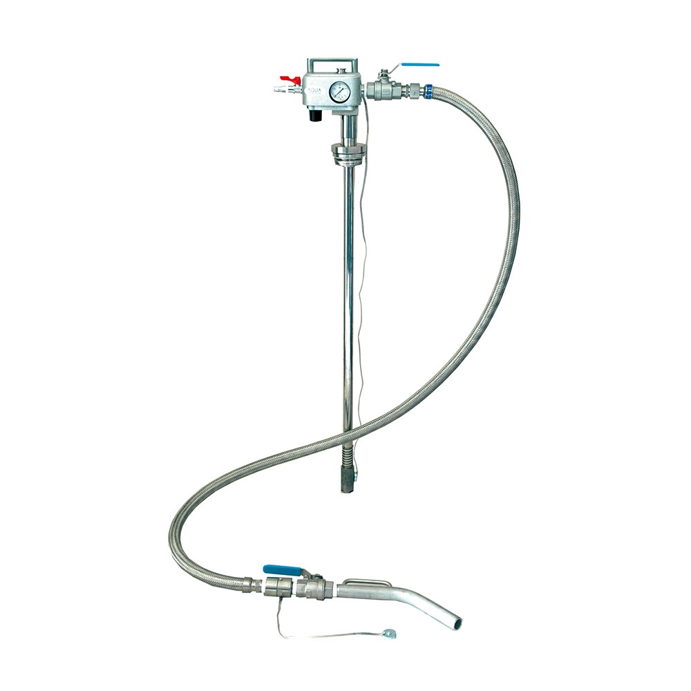 【ポイント10倍】【直送品】 アズワン 200Lクローズドラム缶用エアプレッシャーポンプ APD-20SUS (1-3511-01) 《研究・実験用機器》