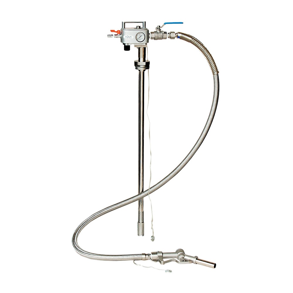 【尖んがり5倍】【直送品】 アズワン 200L差しかためるドラム缶用エアプレッシャーポンプ APD-20SUSN (1-3511-02) 《修する・試験用設備》