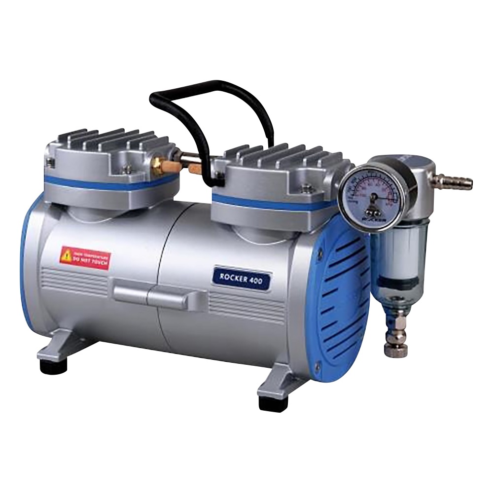 【ポイント5倍】【直送品】 アズワン オイルレス吸引ポンプ Rocker400 (1-6685-12) 《研究・実験用機器》|道具屋さん店