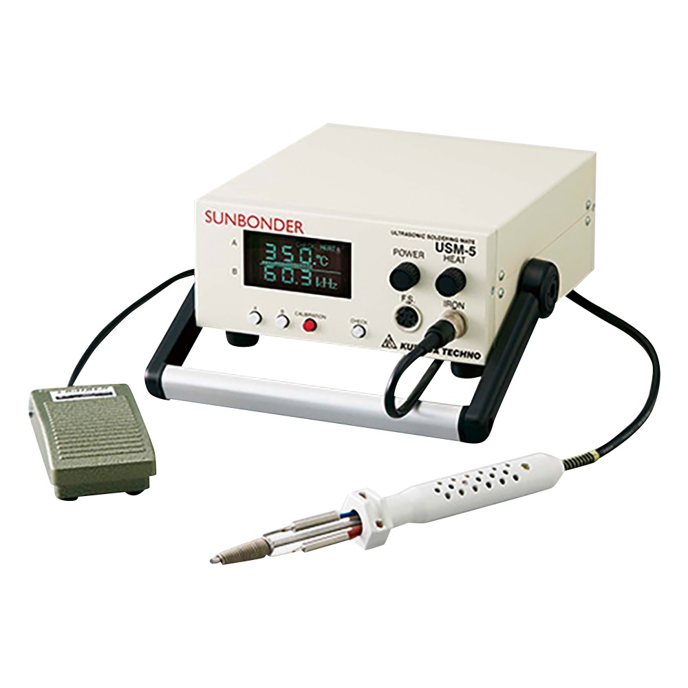【ポイント10倍】【直送品】 アズワン 超音波はんだ付け装置(サンボンダ) USM-560 (1-6859-21) 《研究・実験用機器》