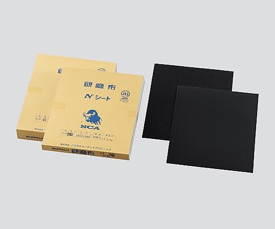 【ポイント5倍】アズワン 研磨布シート Nシート #80(50枚入) A80 (3-1843-02) 《研究・実験用機器》