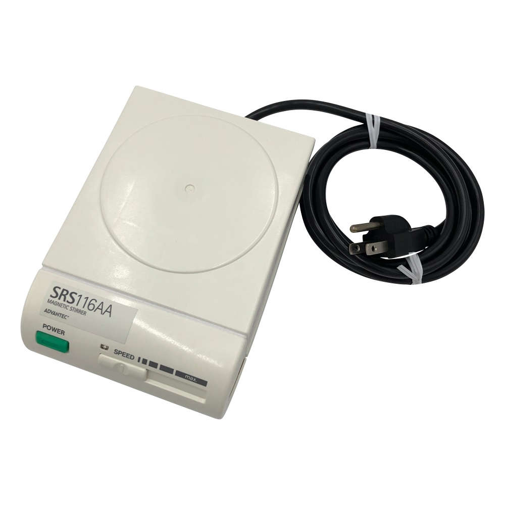 【尖んがり5倍】アズワン マグネチックスターラー SRS116AA (4-857-02) 《修める・試み用器機》