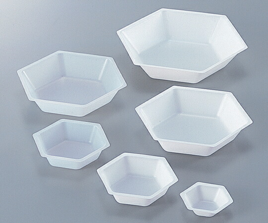 【ポイント5倍】アズワン 六角バランストレイ150mL ナチュラルタイプ(1000枚入) 1-5841-03 《計測・測定・検査》