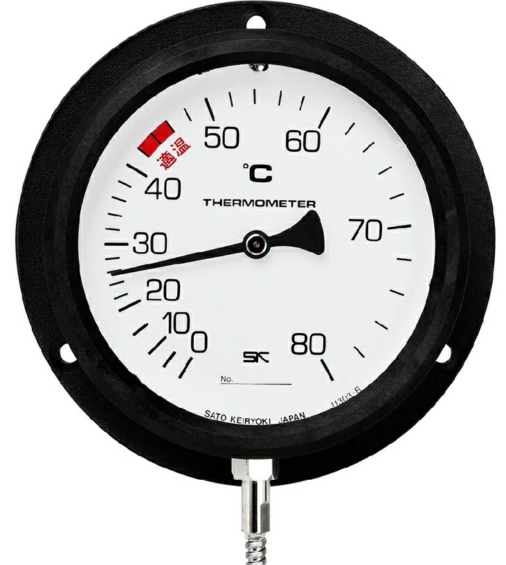 【ポイント5倍】アズワン 壁掛け式隔測温度計 0～80℃ VB-100P (1-2584-01) 《計測・測定・検査》