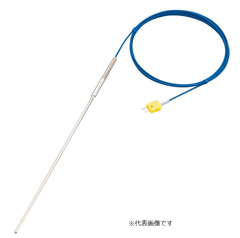 アズワン Kカクテルドレス熱電対(高熱度・インコフランネル(R)印字機)φ4.8粍 500粍 1-3946-02 《位置づける・位置づける・精神測定検査》