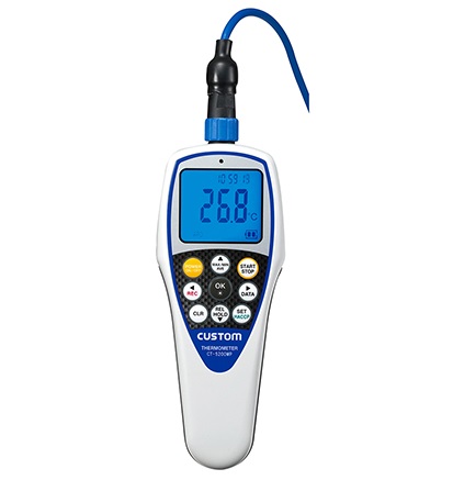 アズワン 防水型デジタル温度計(タイマー機能付) CT-5200WP (1-6785-12) 《計測・測定・検査》