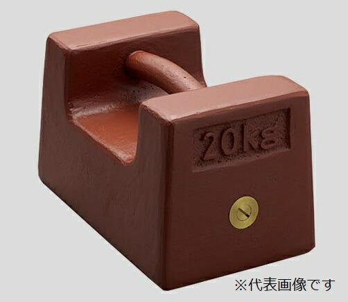 【尖んがり5倍】アズワン 枕型重し M2RF-1KA 1kg 2-442-05 《位置づける・位置づける・精神測定検査》