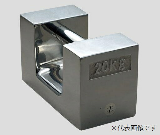 アズワン 枕型分銅 F2RS-500GA 500g 2-470-06 《計測・測定・検査》
