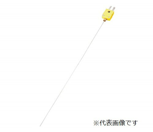 アズワン 極細K熱電対(シース型・コネクター付き)リード線無し DS-1010200 (2-4964-04) 《計測・測定・検査》｜道具屋さん店
