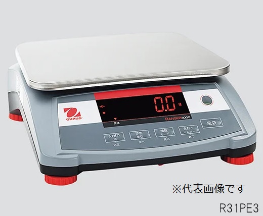 【ポイント10倍】【直送品】 アズワン レンジャーシリーズ卓上型はかり R31PE3 (3-5127-02) 《計測・測定・検査》