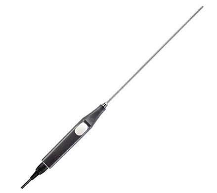 【尖んがり10倍】【直送品】 アズワン Pt100 超高適確さ熱度プローブ(testo 735用) 0614 0235 (61-0104-18) 《位置づける・位置づける・精神測定検査》