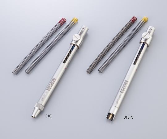 【ポイント5倍】【直送品】 アズワン 引掻き式硬度計(ガイドローラー付き) 318-S (1-1715-02) 《計測・測定・検査》