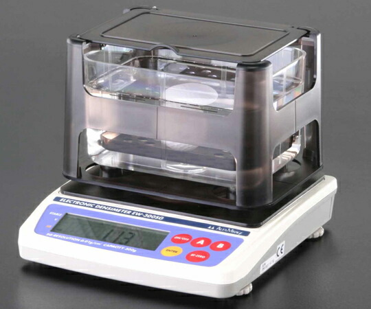 【ポイント5倍】【直送品】 アズワン 高精度電子比重計 EW-300SG (1-8709-01) 《計測・測定・検査》