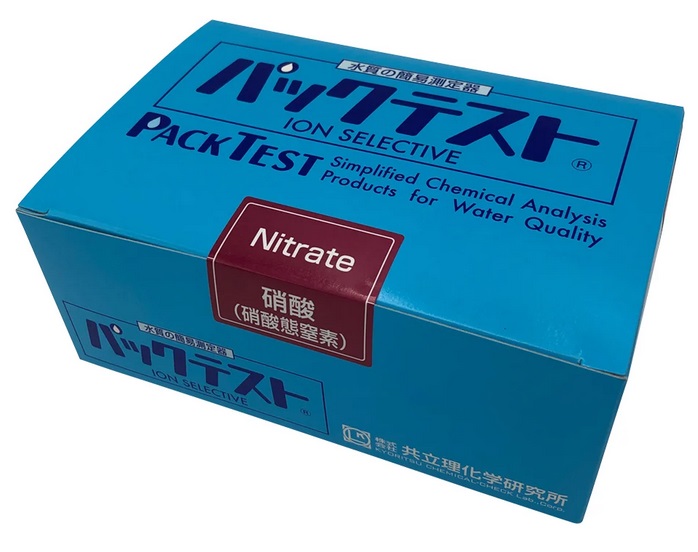 【ポイント5倍】アズワン パックテスト(簡易水質検査器具)硝酸・硝酸態窒素(5本×10袋入) WAK-NO3 (6-8675-15) 《計測・測定・検査》