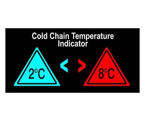 【ポイント10倍】アズワン コールドチェーンモニター(可逆性)(10枚入) CCM (61-3816-59) 《計測・測定・検査》